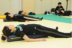 力を抜いてからだをリセットします