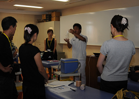 伊黒先生による応急手当実習