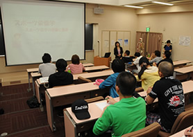在校生も参加の講演になりました