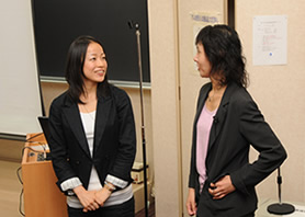 「トップアスリートに聞く」秦野先生と廣田選手