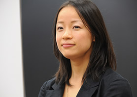 笑顔で講演の廣田遥選手