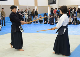 剣道部演舞・居合抜き形