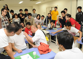 吉川先生の実技指導