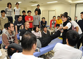 松下先生の実技指導