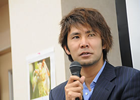 元サッカー日本代表の廣長優志氏の講演