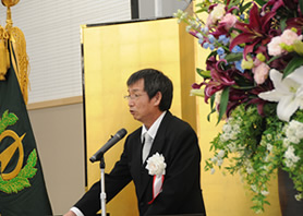 安雲校長からの式辞