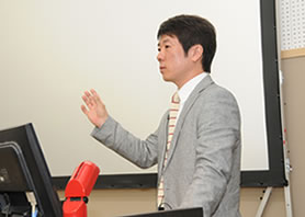 柔道整復学科　井上先生の発表