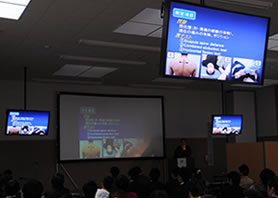 南谷クリニック三瀬先生の発表風景