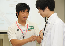 柔道整復学科実技(かくれた病気の見分け方)