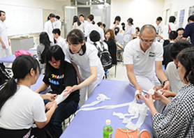 ケガの応急処置