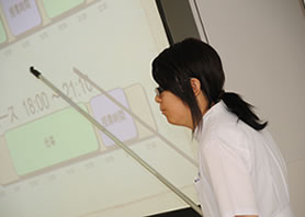 「コースの特長について」吉川先生