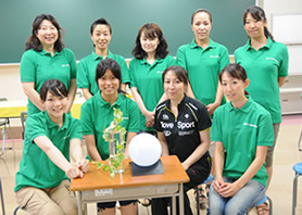 アロマスタッフで記念撮影！お疲れ様でした。