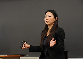 フィットネスインストラクター坂田純子先生の講演