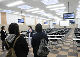 アネックス校舎の広さを実感