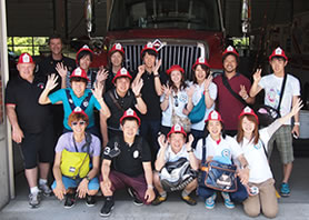 アシュランド消防署の見学