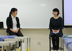 卒業生の話を聞いてみよう！