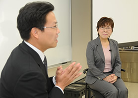 鍼灸卒業生 村岡さんを迎えて
